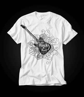 T-Shirt Design Mock-ups for a Musical Band Group