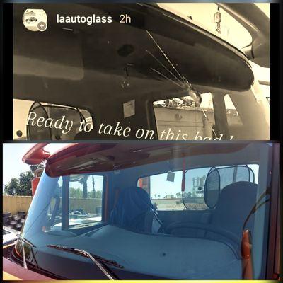 International semi windshield replacement