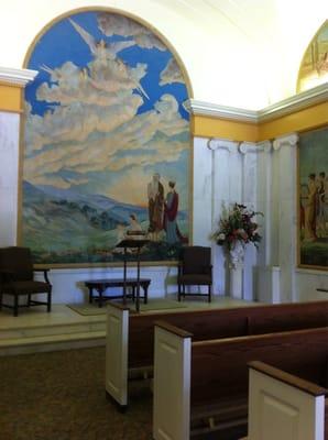 Chapel in mausoleum