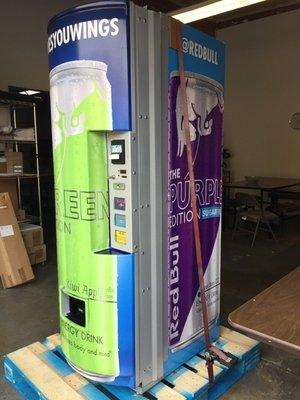 Vending Machine wrap