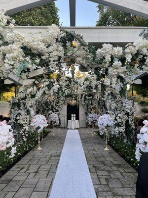 Outdoor wedding