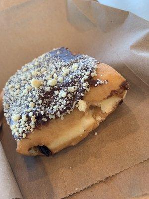 Peanut butter filled doughnut