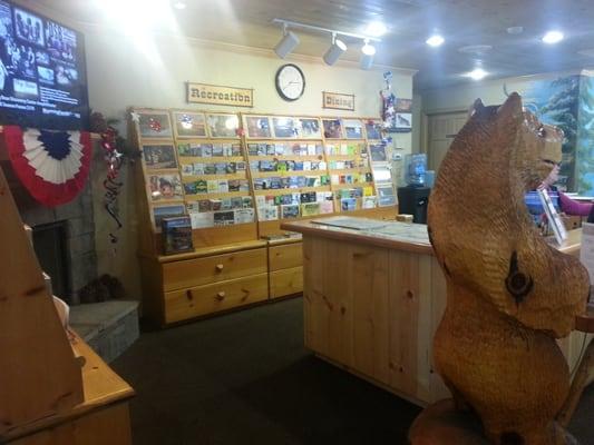 Lobby of Big Bear Chamber