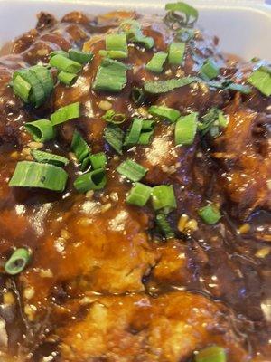 Egg Foo Young with pork - delicious!