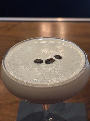 Kara's espresso martini. Always a nice dessert. Thank you everyone at the Assembly! Charlie is the best BTW! Come in