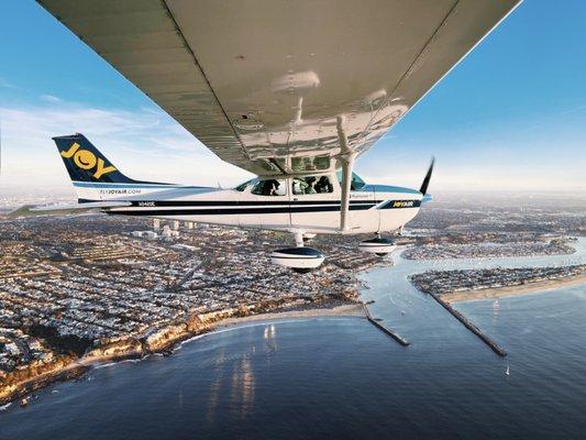 Joy Air Tours in Newport Beach, CA.