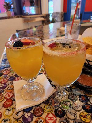 Passion Fruit and Peach Margarita