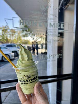 Matcha ice cream