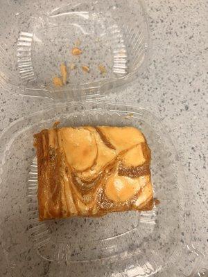 Pumpkin cheeecake bar - 10 out of 10