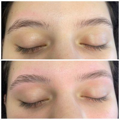 Brow threading