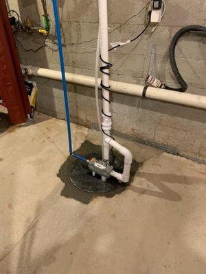 New pit and water based backup pump