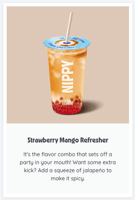 Strawberry Mango Refresher