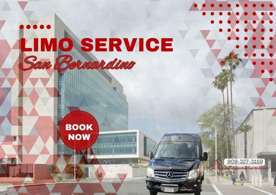 Limo Service San Bernardino in San Bernardino, CA P- 909-327-3159