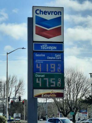 Current gas prices 2.8.23