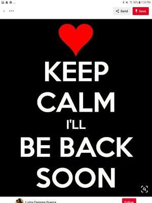 I will see you soon, My Handsome customers, My Beautiful People! We'll be back together laughing, chatting & me cutting away...Muah!!