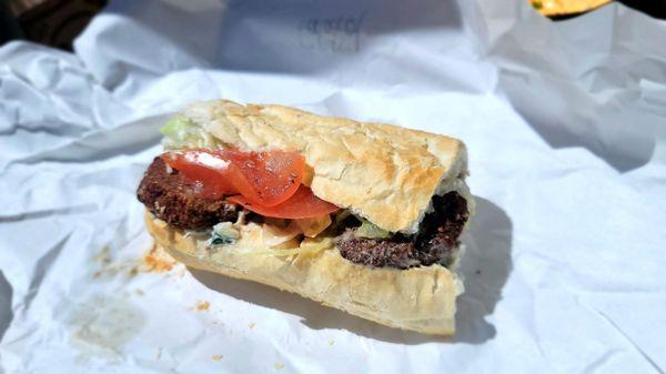 Falafel poboy