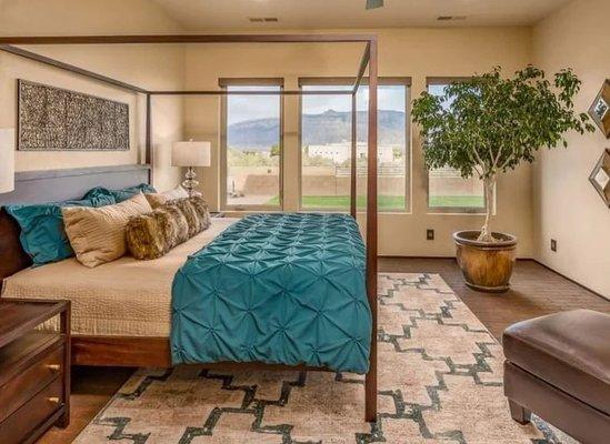 Model home Owner's bedroom