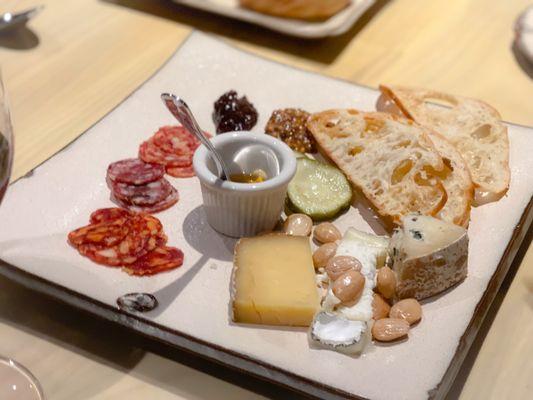 Assorted Southern Cheeses and Charcuterie Plate