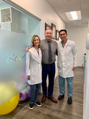 Dr. Chelsea Pinto, Dr. Peter Vitruk, and Dr. Soroush Zaghi