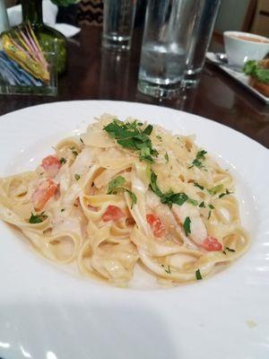 Chicken fettuccini