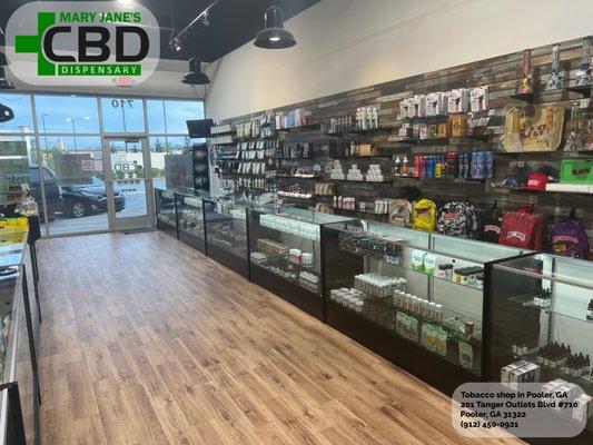 Mary Jane's CBD Dispensary's is the top smoke shop in Pooler, GA! #CBD #Store #Vape #Shops #tobacco #store