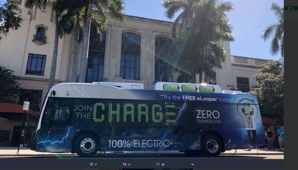 FASTSIGNS OF ST PETERSBURG is proud to have provided the wrap "skin" for the first ALL-ELECTRIC PSTA bus in the Tampa Bay region!