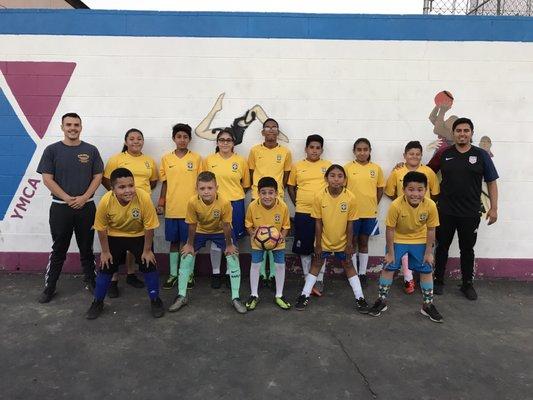 YMCA Royals soccer team