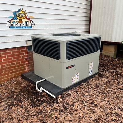 Trane Dual Fuel Package Unit