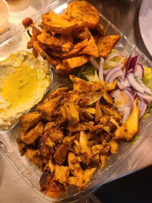 Chicken Shawarma Platter