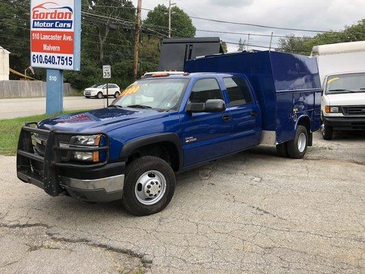 Chevrolet Silverado 3500 crew cab 4x4 Duramax Diesel!!Hard to find!!