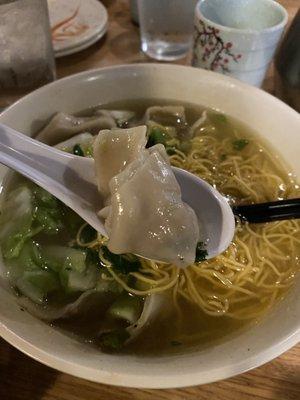 Wonton Noodle Soup