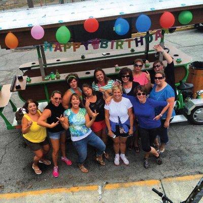 Take the Pedal bar out for your birthday or any other event!