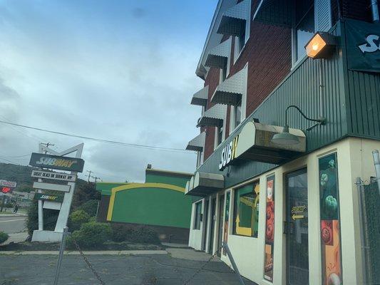 Vestal Ave store sign and entrance