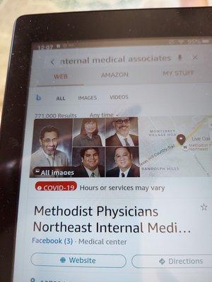 Methodist Physicians Northeast Internal Medical Associates