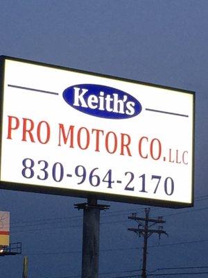 Keith's Pro Motor Company LLC