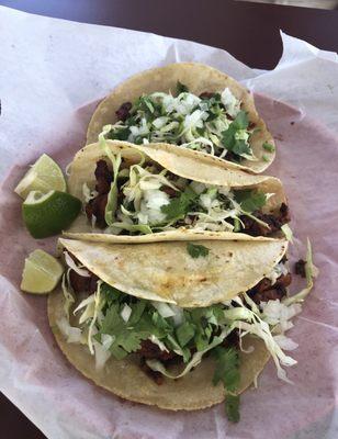 More angles of the glorious al pastor tacos