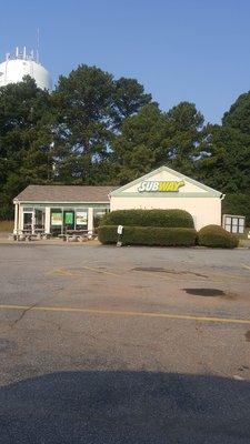 Here's the front of subway