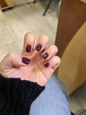 gel manicure