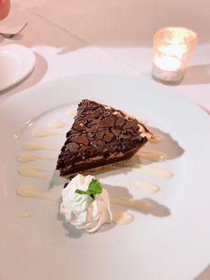 Chocolate chess pie