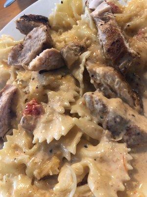 My addiction....Cajun Bow Tie Pasta! New menu rocks with a great new variety of choices.