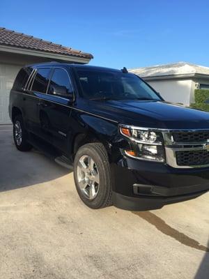 Love my new Tahoe from Belle Glade Chevrolet!  I highly recommend working with Albert Machinak.