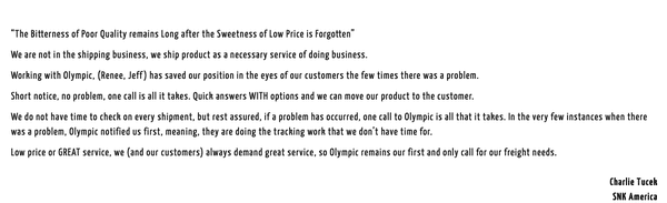 Olympic Logistics Services