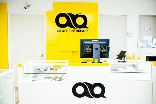 ABQ Phone Repair & Accessories Store interior