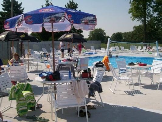 Relax at the Hillcrest pool