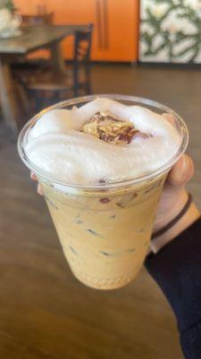 Viet Iced Latte with toppings