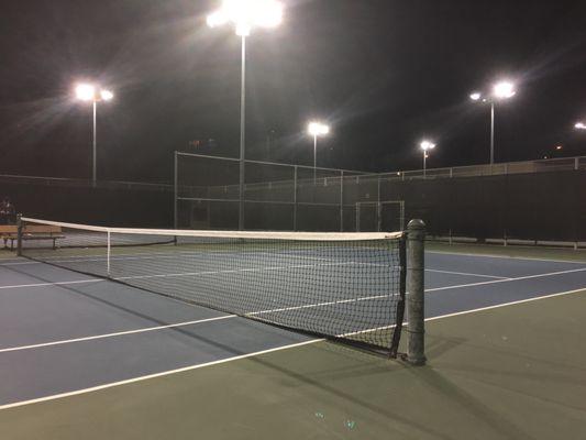 Clean courts. Nice lights. Done