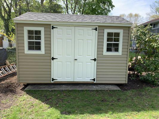 Shed front