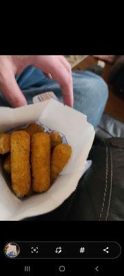 Cheese Sticks. Very good ones.