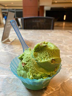 Pistachio gelato