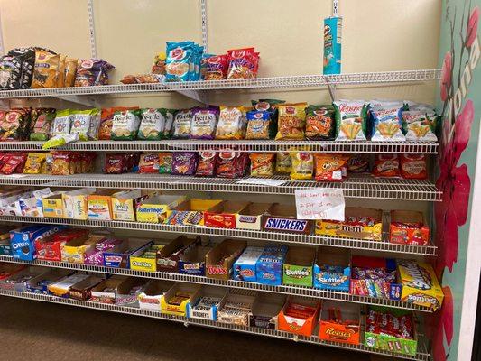 Lots of snacks